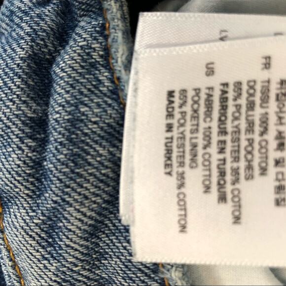 Sandro Misty Star Stitched Straight High-Rise Jeans EU Size 40 US Size 10 - Picture 12 of 15